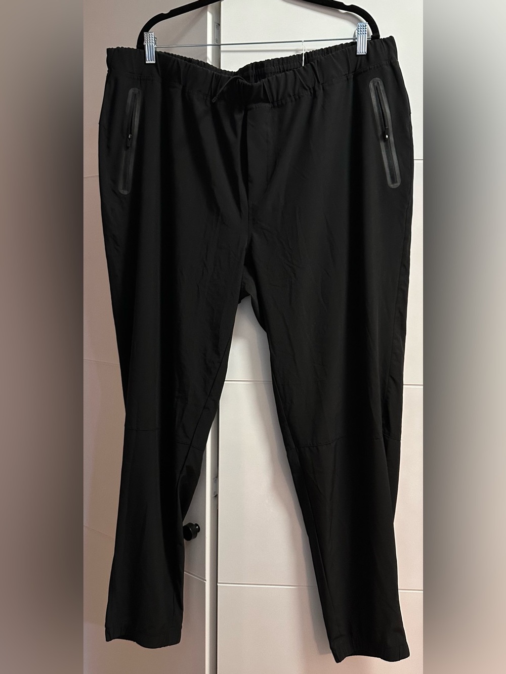 Ideology Men's Black Active Pants Zip Pocket 3XL New Without Tags